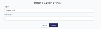 Detach Tag Tag ID