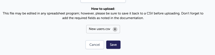 User CSV upload-1