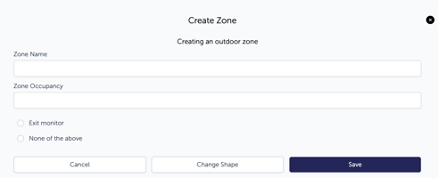 Create zone window