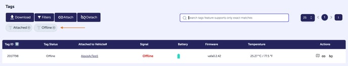 DB My Lot Tag Status