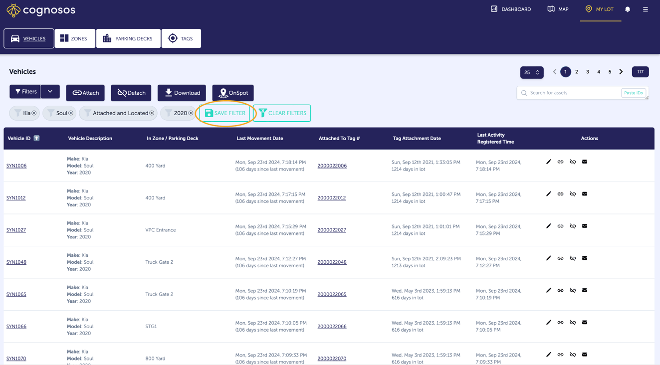 Creating Tasks from Filtered Lists