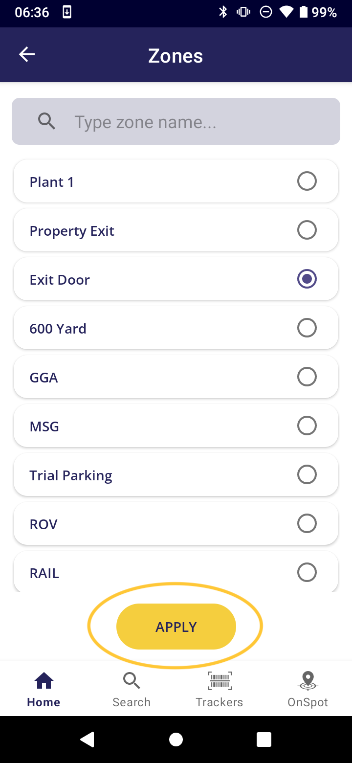 Subscribing to Zones & Exit Monitors