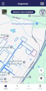 Map Search View Filter icon